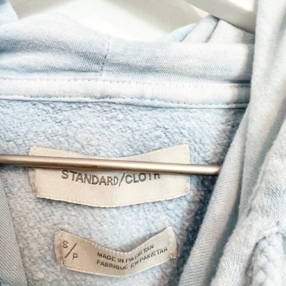 Standard Cloth Stockton Tie Dye Pullover Hoodie Sweatshirt Blue Urban Size Small - Picture 5 of 9